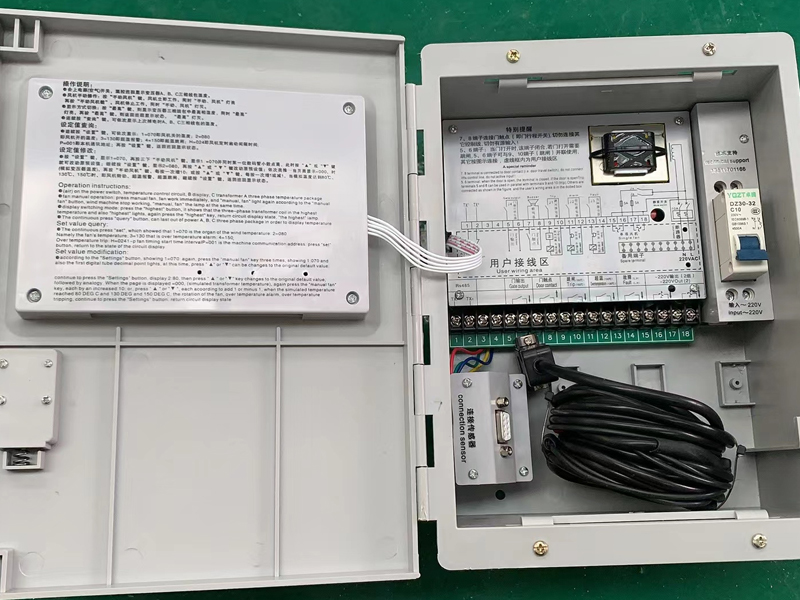 福州​LX-BW10-RS485型干式变压器电脑温控箱